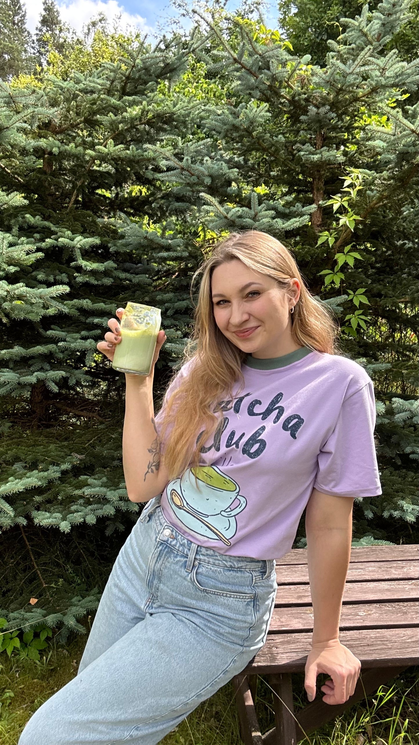 T-shirt MATCHA CLUB