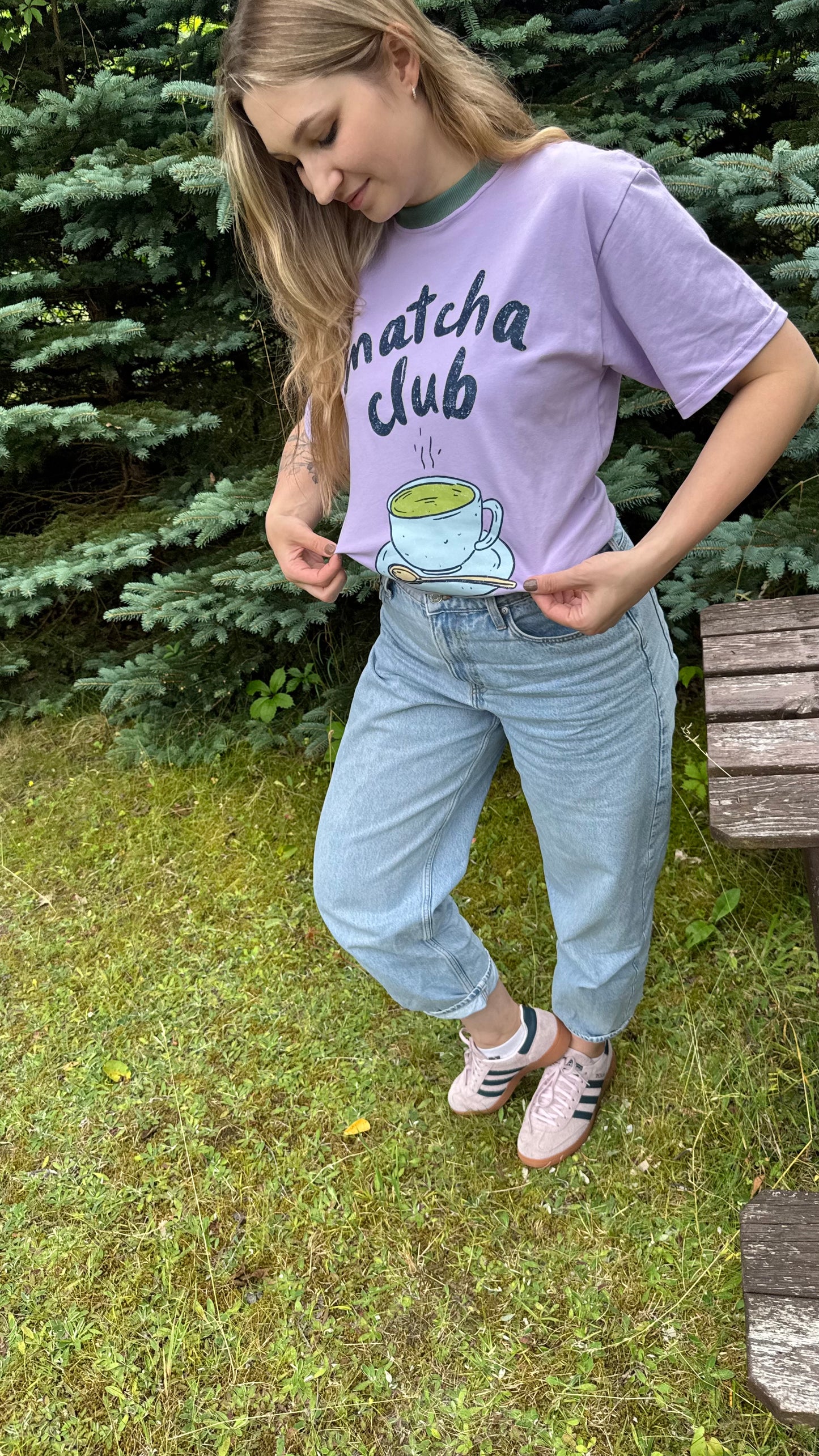 T-shirt MATCHA CLUB
