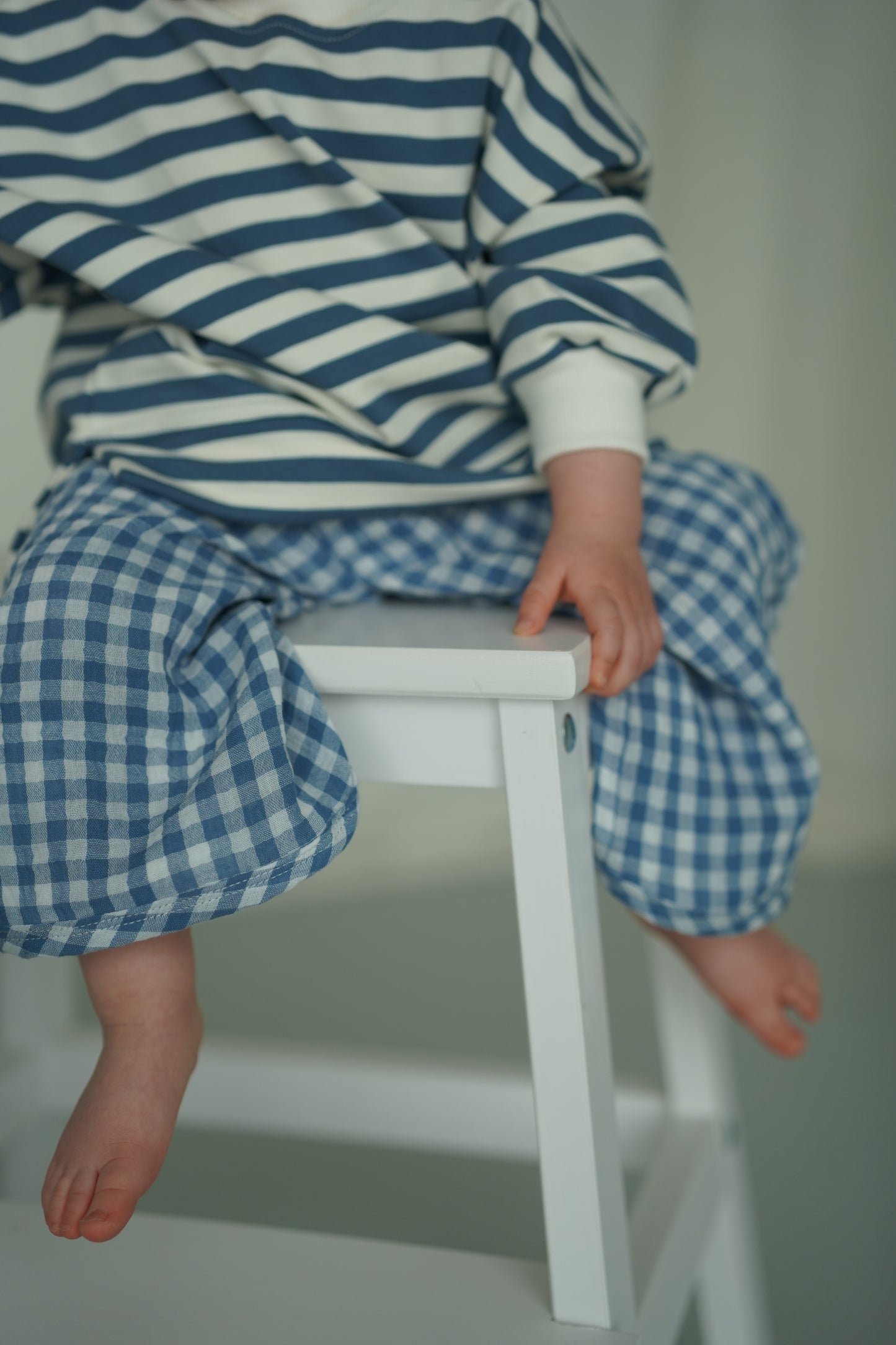 Bluza oversize BLUE STRIPES