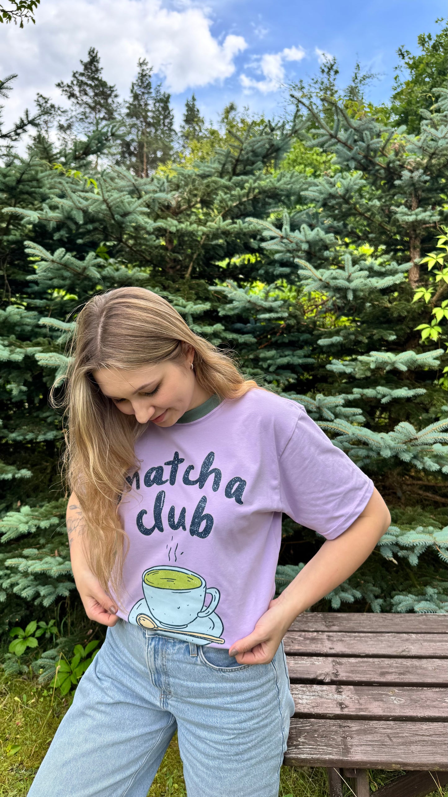 T-shirt MATCHA CLUB