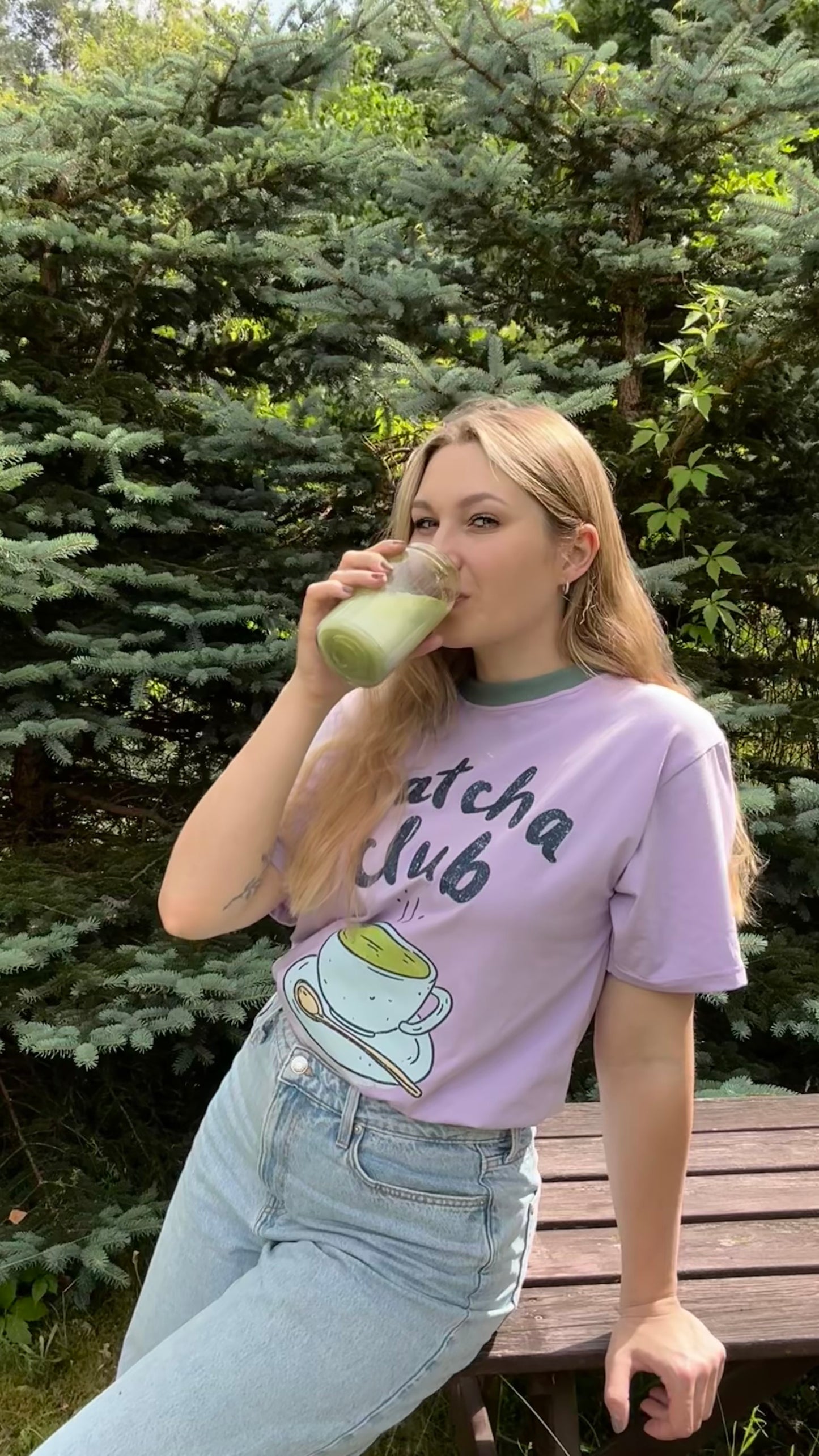 T-shirt MATCHA CLUB