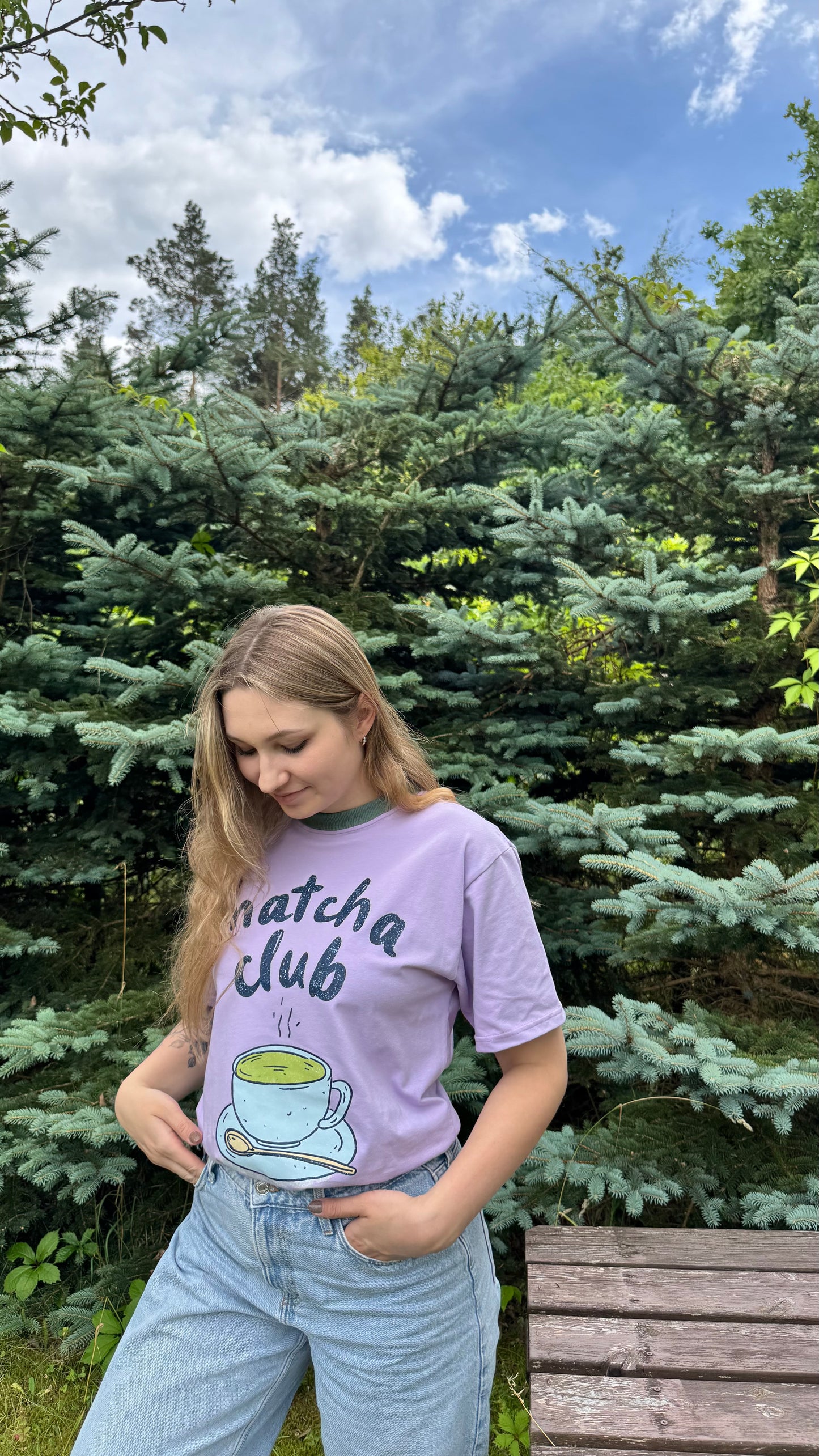 T-shirt MATCHA CLUB