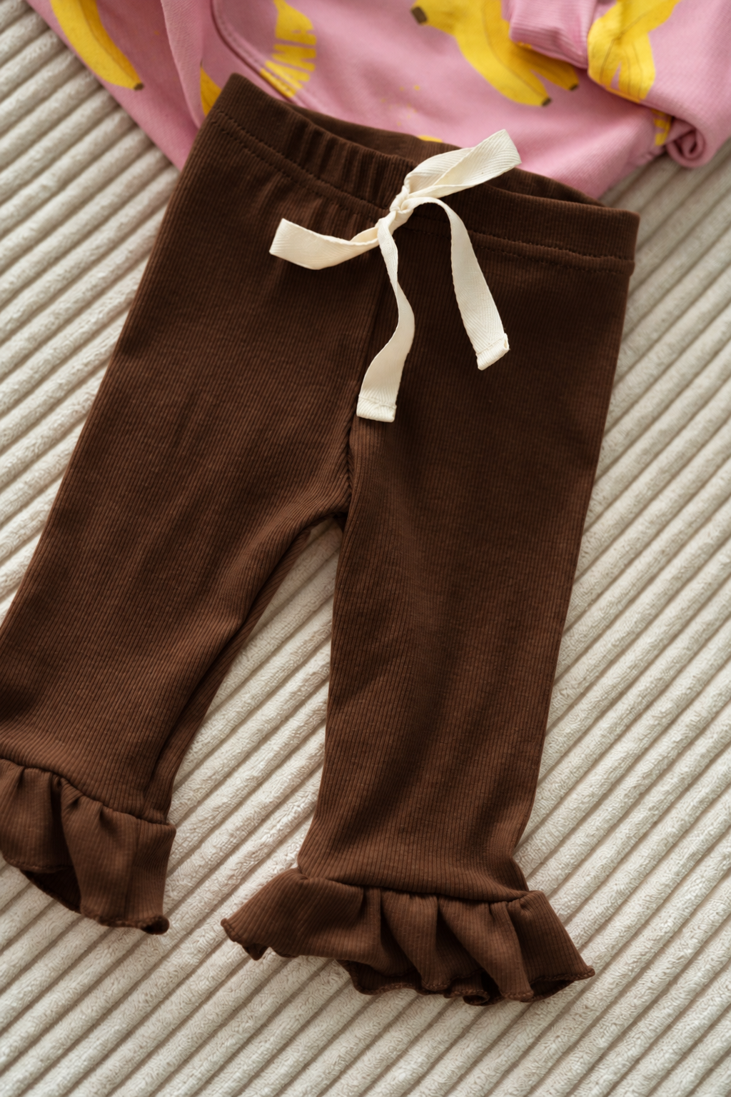 Legginsy z falbanką CHOCO