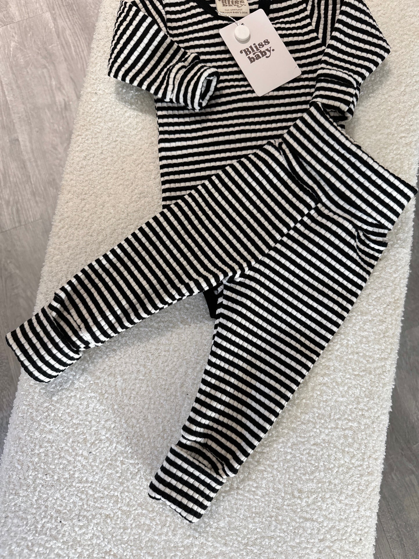 Legginsy rosnące COZY STRIPES