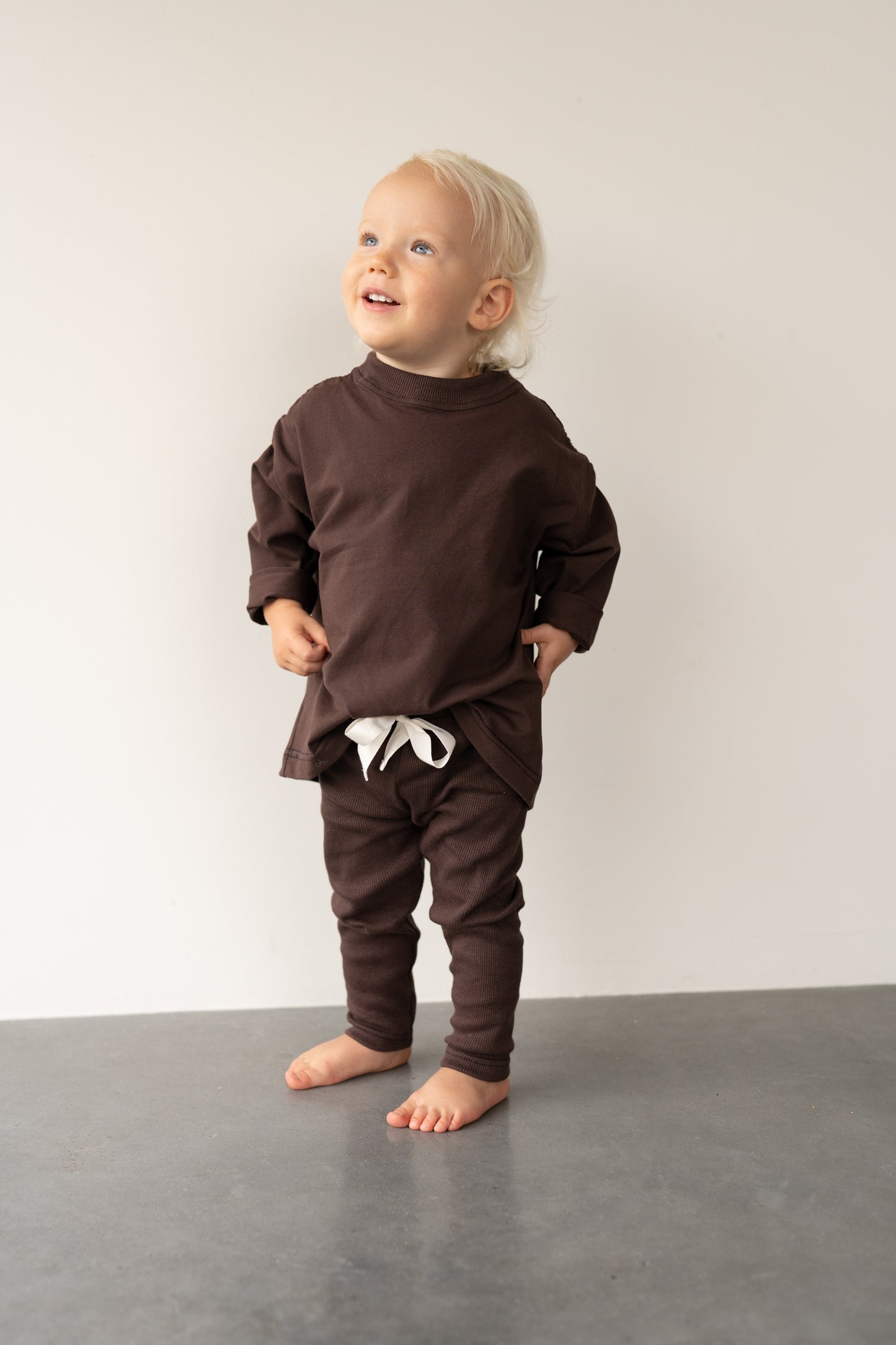 Legginsy czekolada BASIC