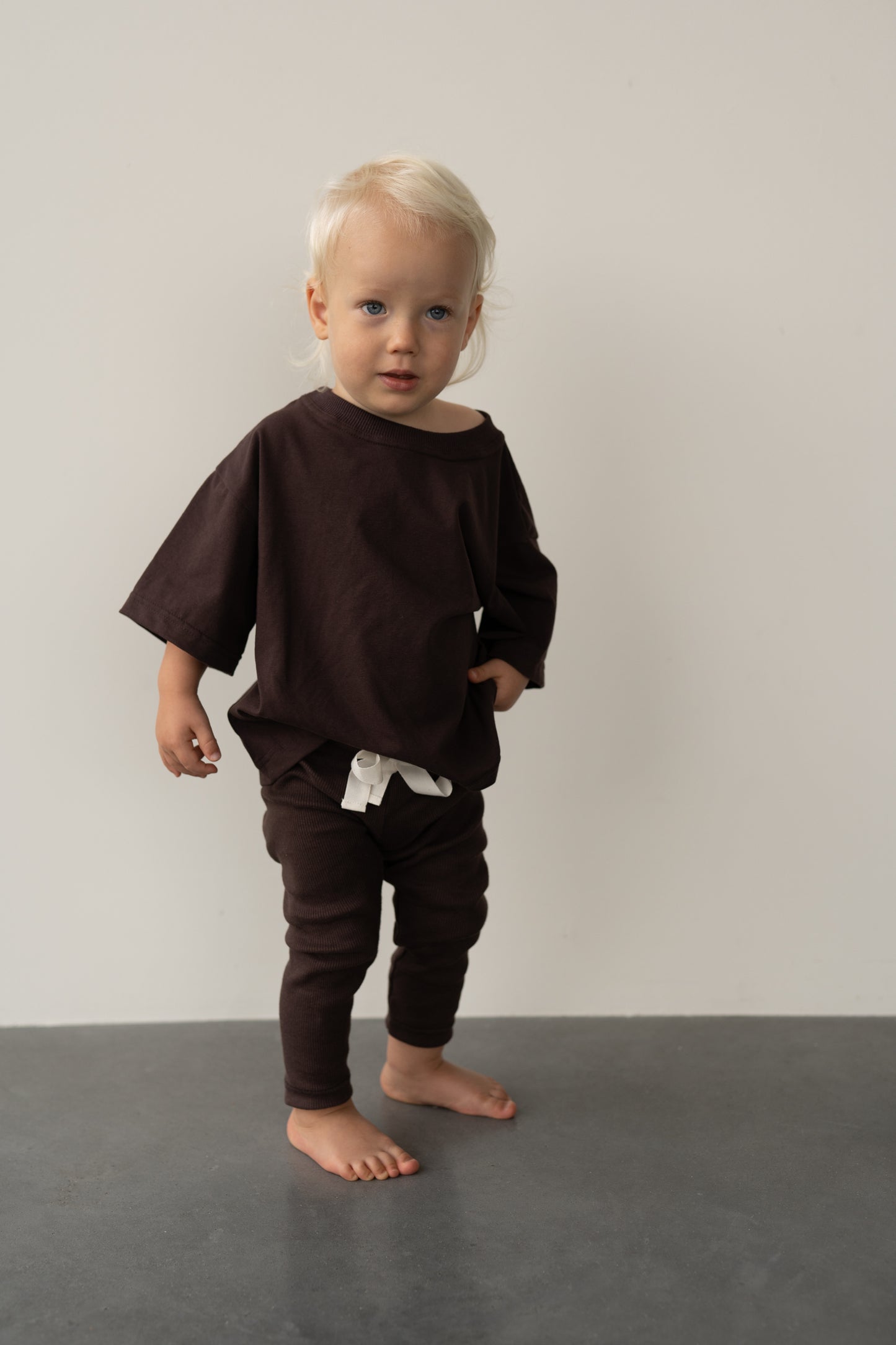 Legginsy czekolada BASIC