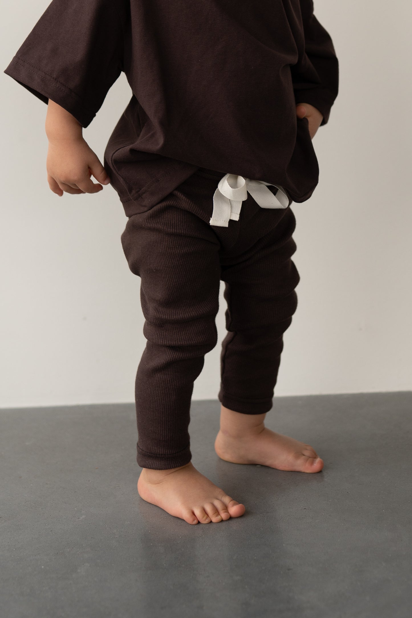 Legginsy czekolada BASIC
