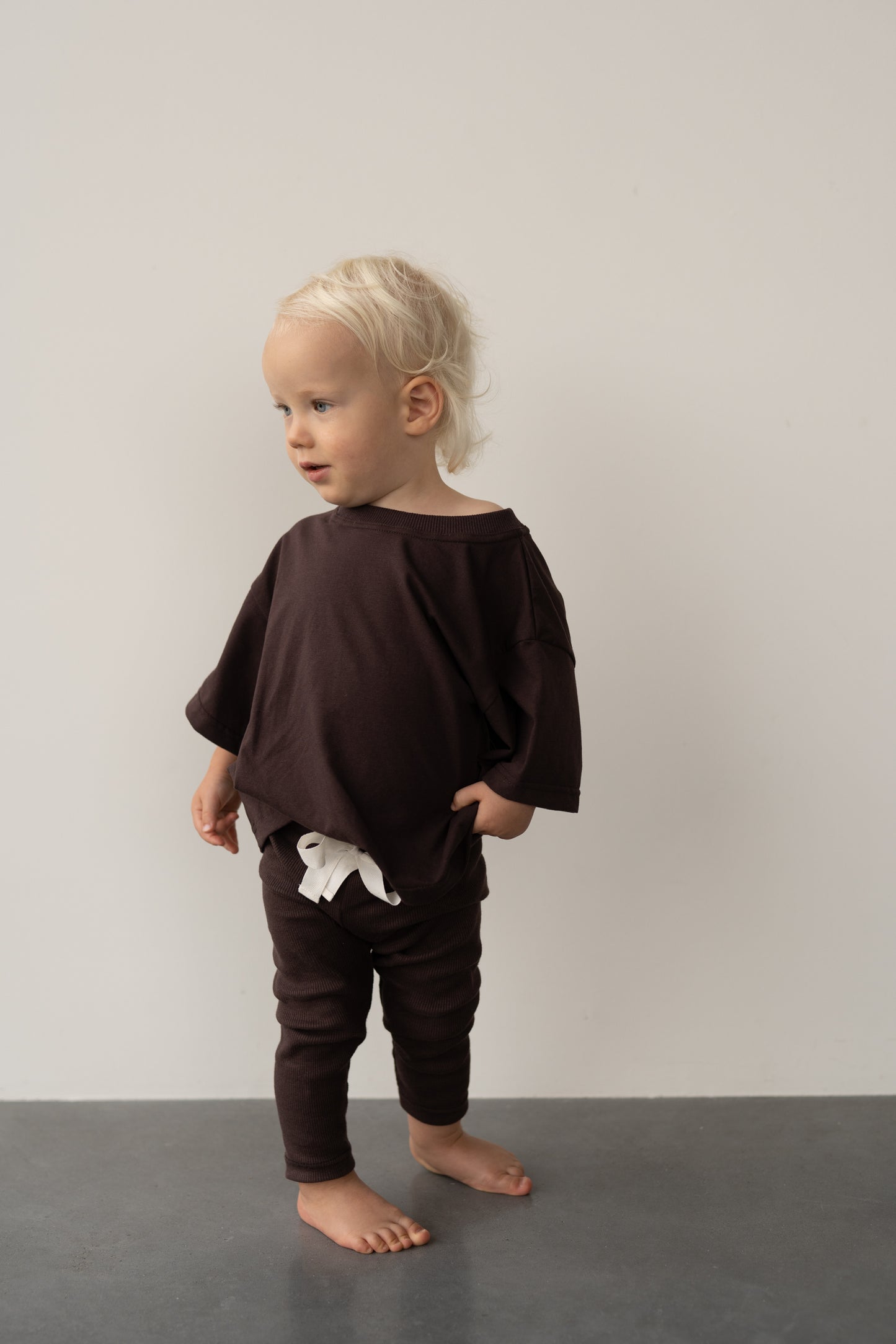 Legginsy czekolada BASIC