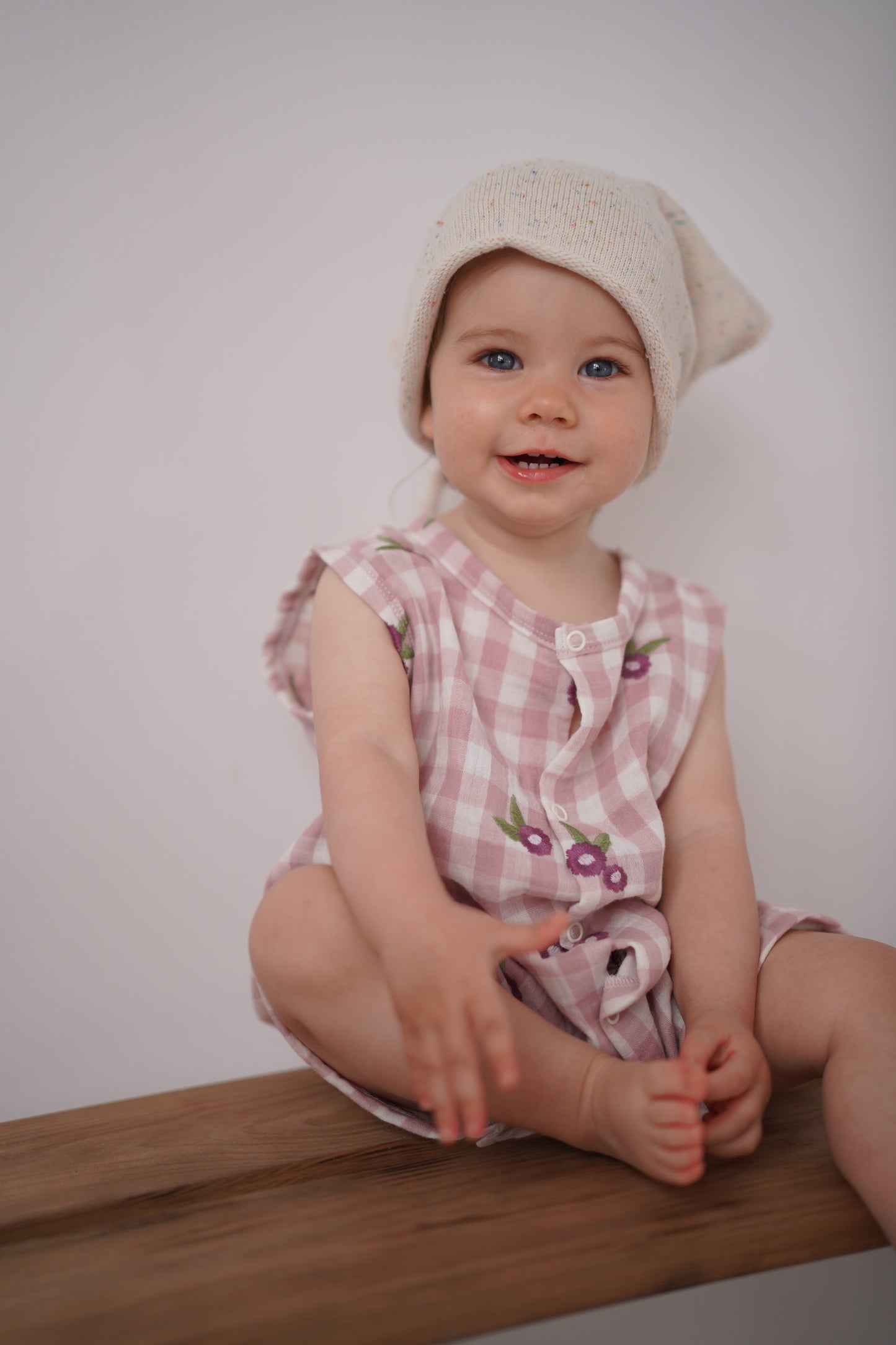 Rompers muślinowy Maison Bloom