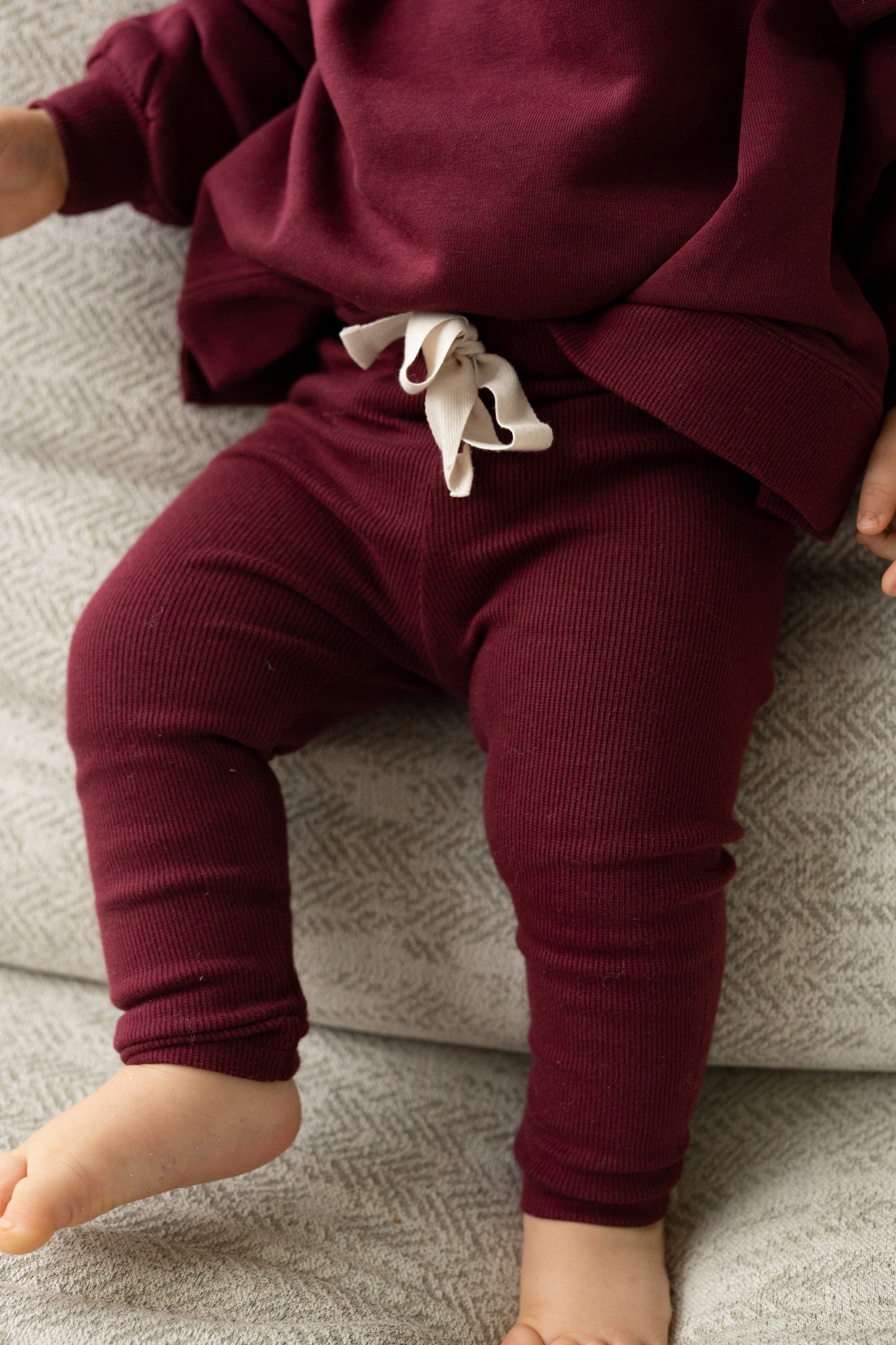 Legginsy BORDO