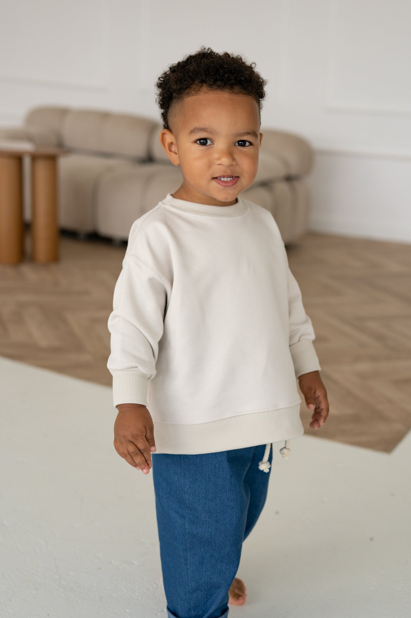 Oversize-Sweatshirt BLUEBERRY