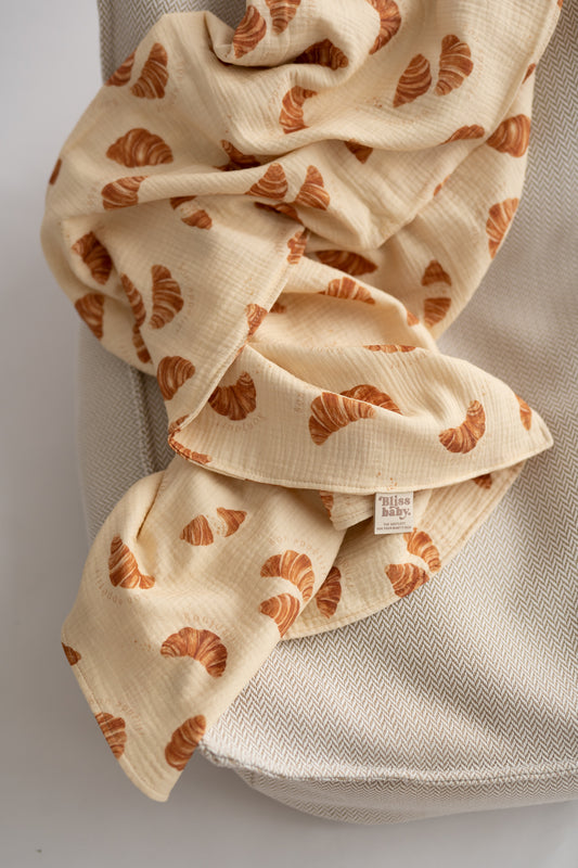 Kocyk muślinowy CROISSANT 140x110