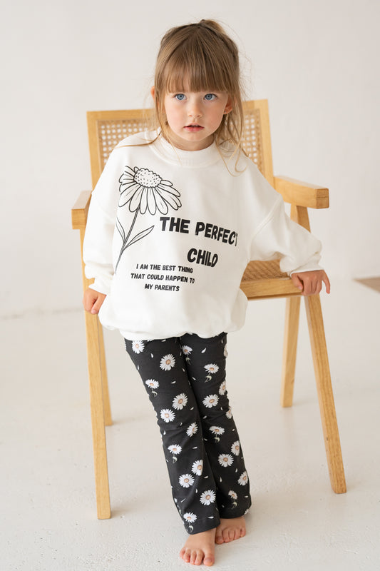 Bluza oversize ŚMIETANKOWA STOKROTKI