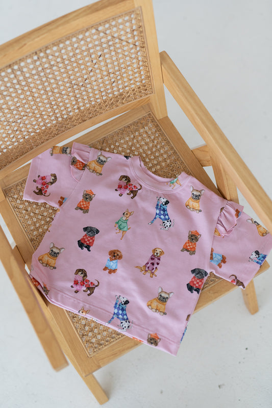 T-shirt PINK PUPPY