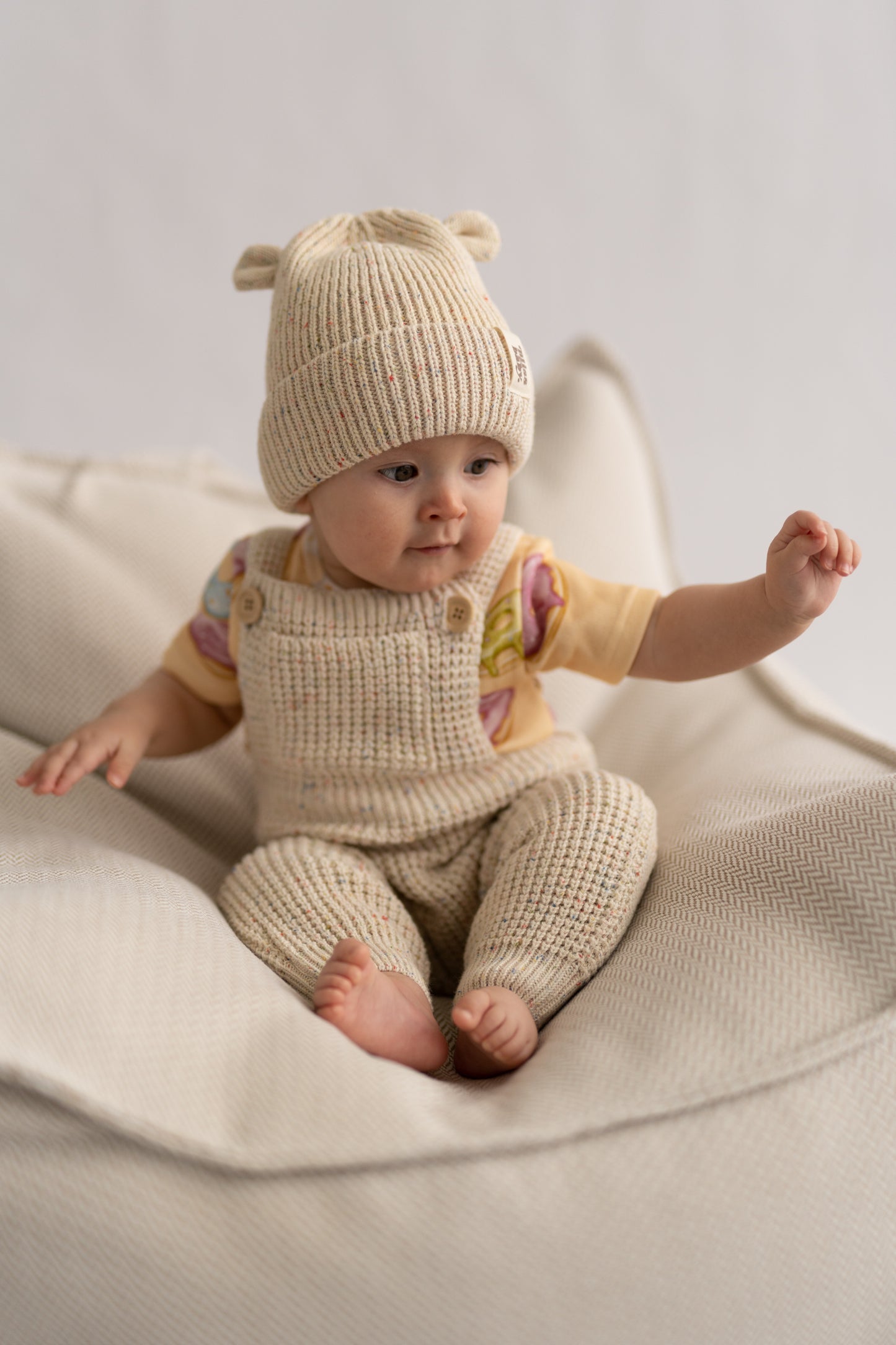 Czapka bawełniana CANDY DOTS