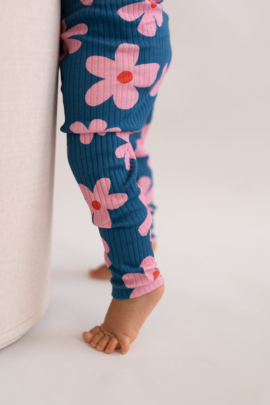 Legginsy FLOWER POWER MIDNIGHT