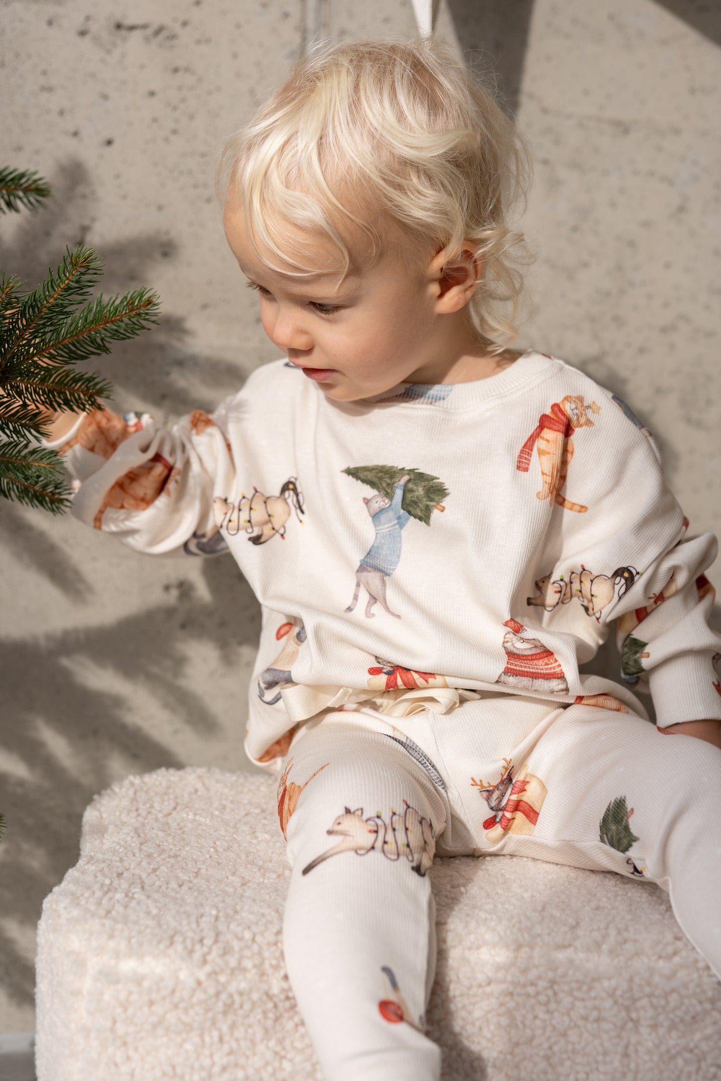 Legginsy ZIMOWE KOTY