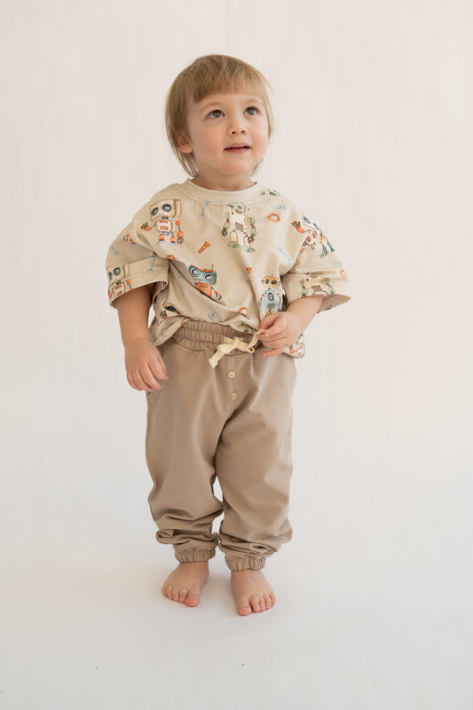 Spodnie denim STONE w stylu jogger