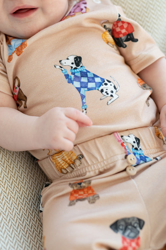 Legginsy BEIGE PUPPY