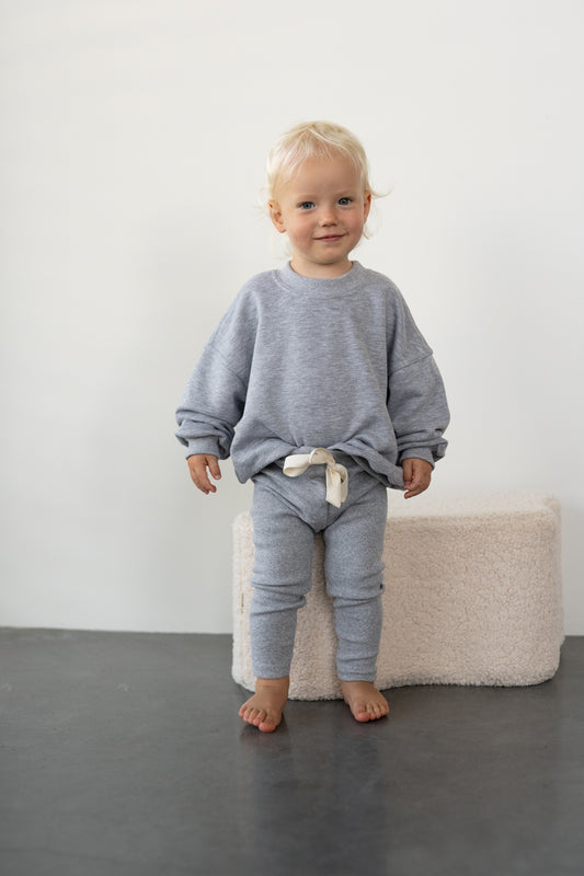 Bluza oversize SZARA