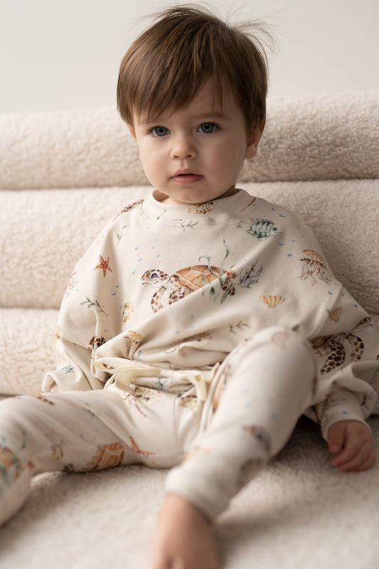 Bluza prążkowana ŻÓŁWIKI