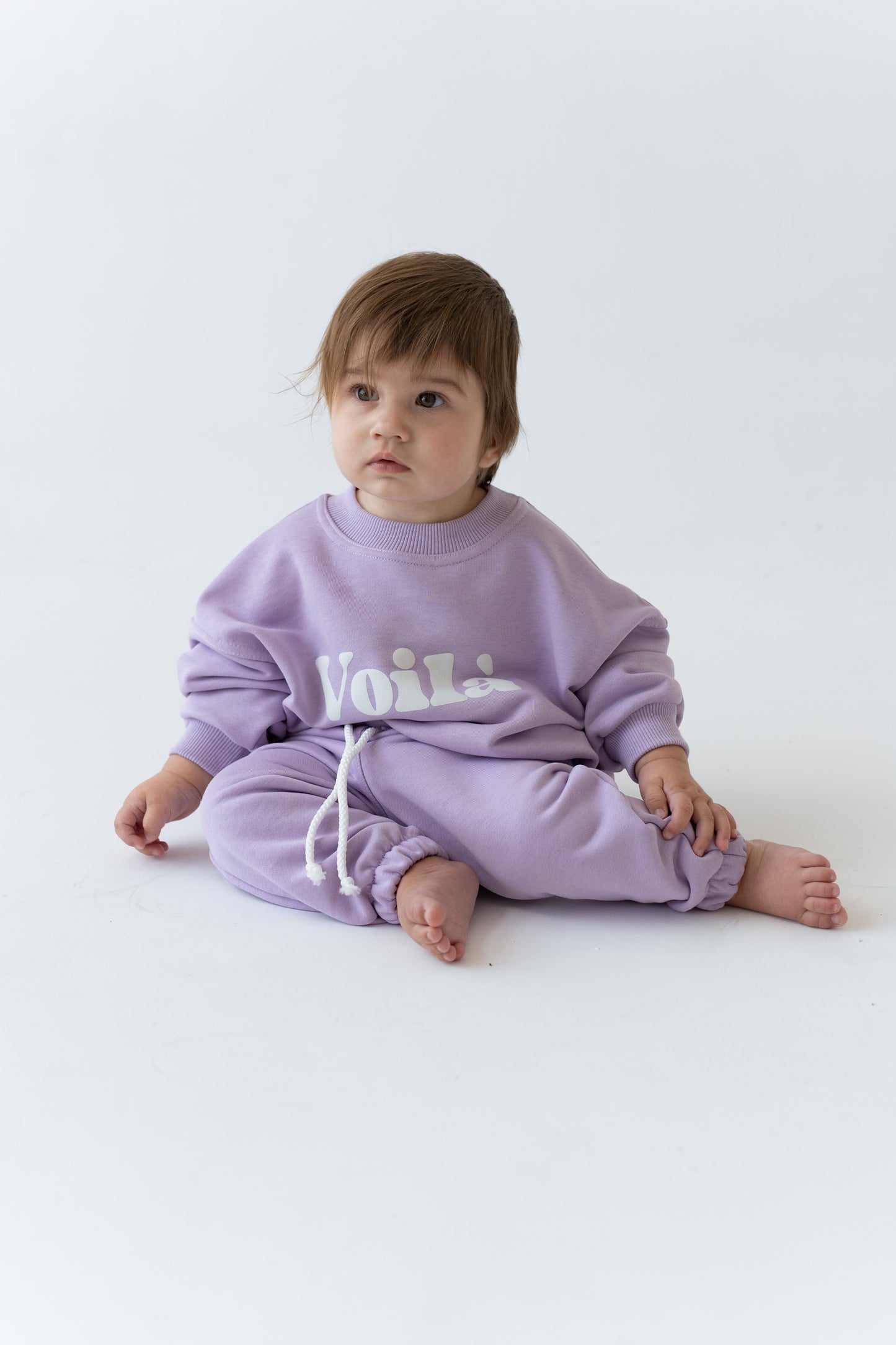 BLUZA OVERSIZE VOILA LILA