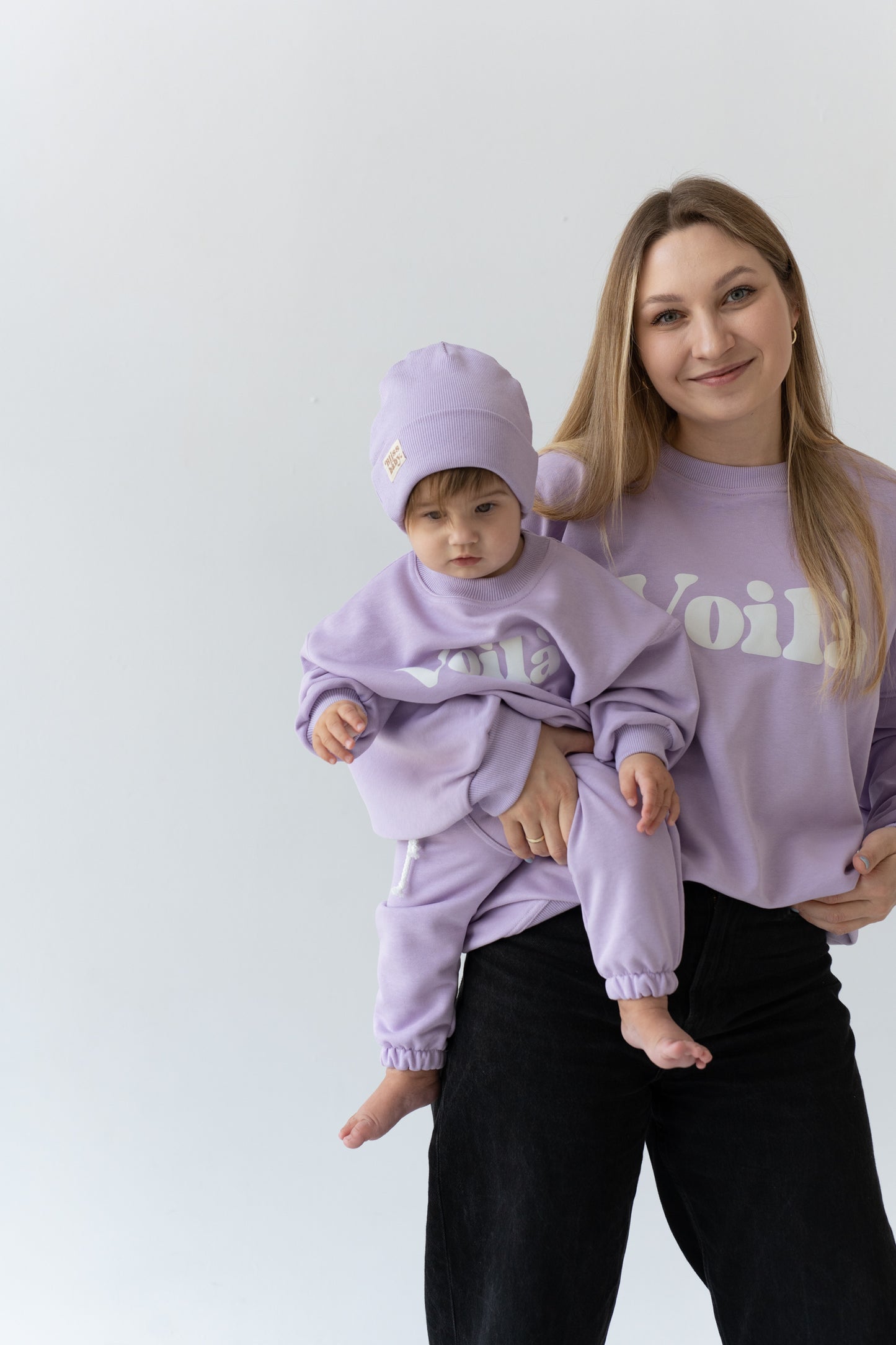 BLUZA OVERSIZE VOILA LILA