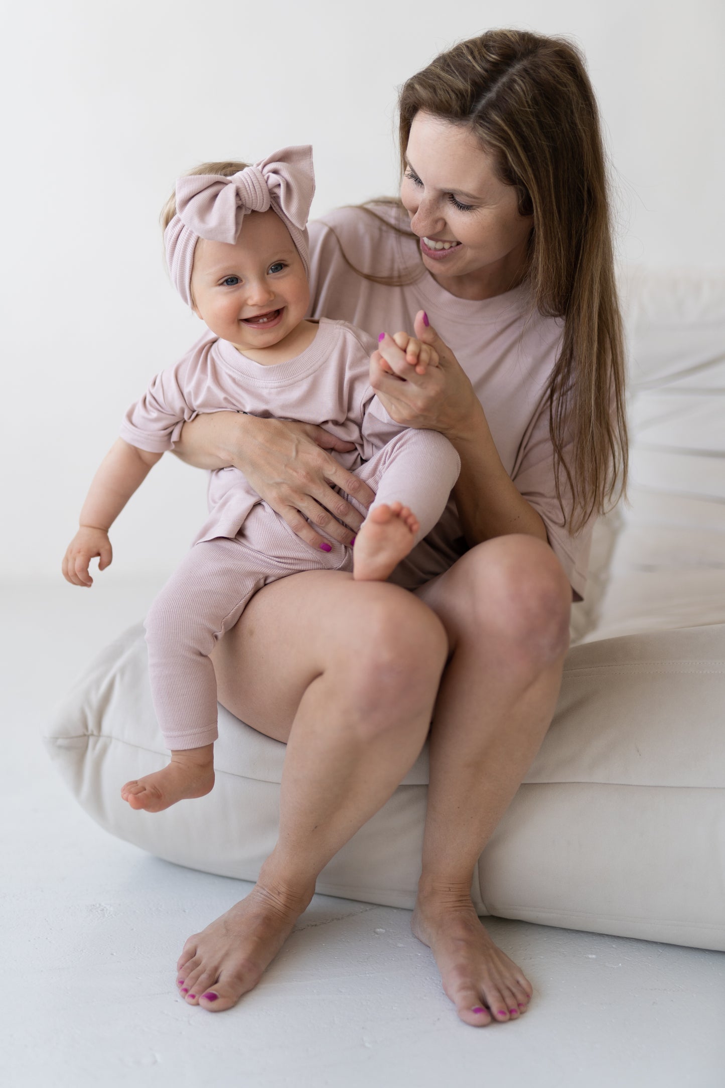 Legginsy BAMBOO OLD ROSE