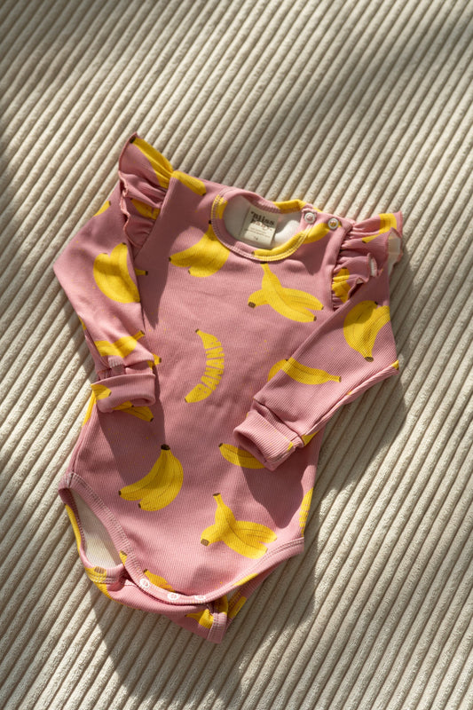 Body PINK BANANA z falbanką
