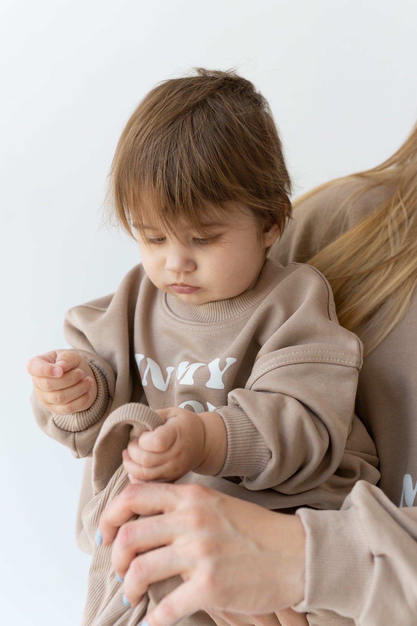 BLUZA OVERSIZE KID ERA BEŻ