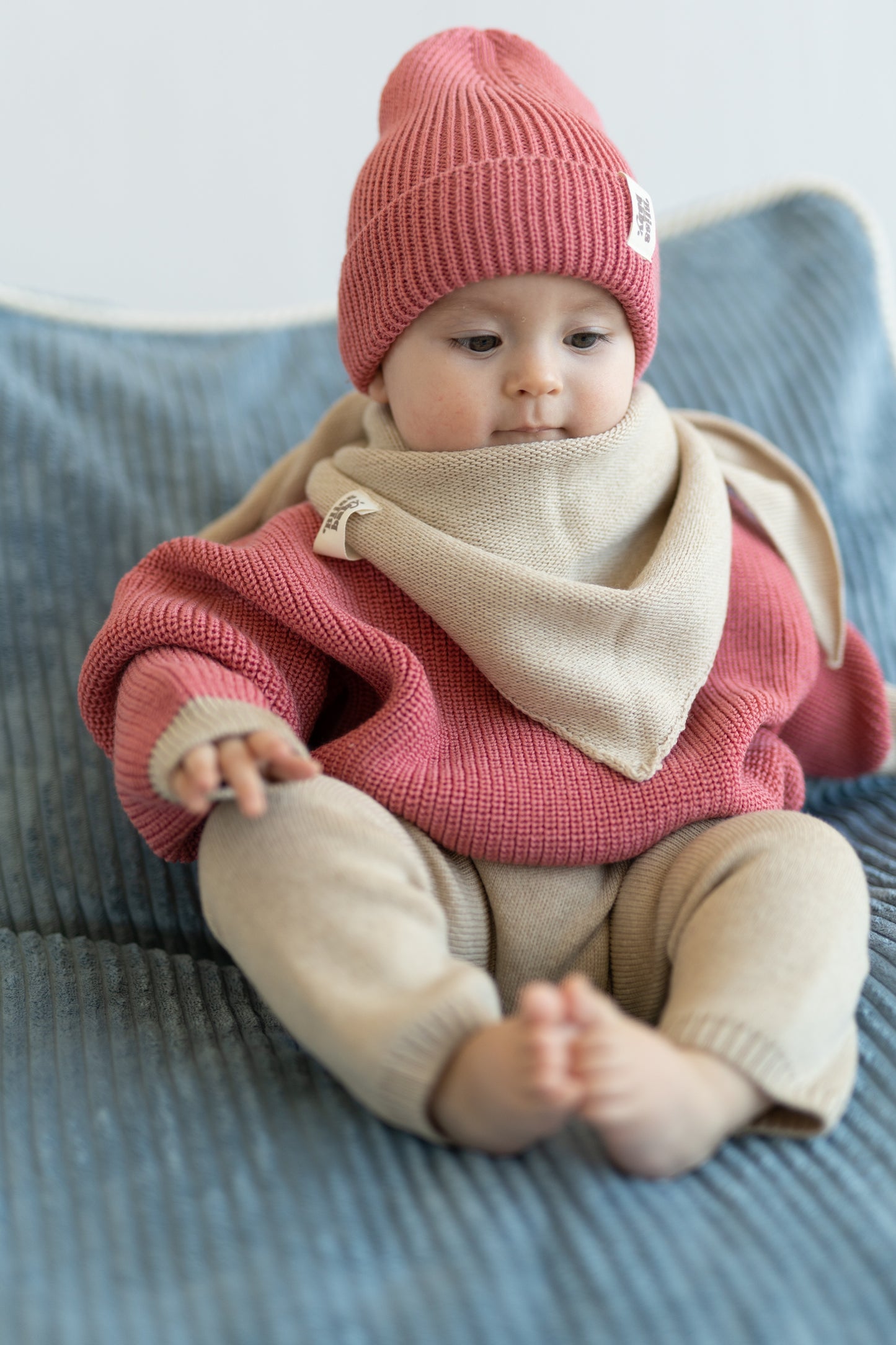 Sweter merino RASPBERRY