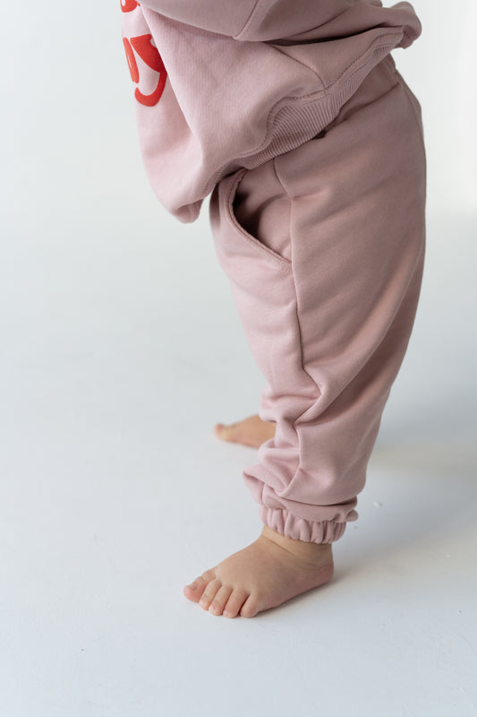 Spodnie dresowe RÓŻ