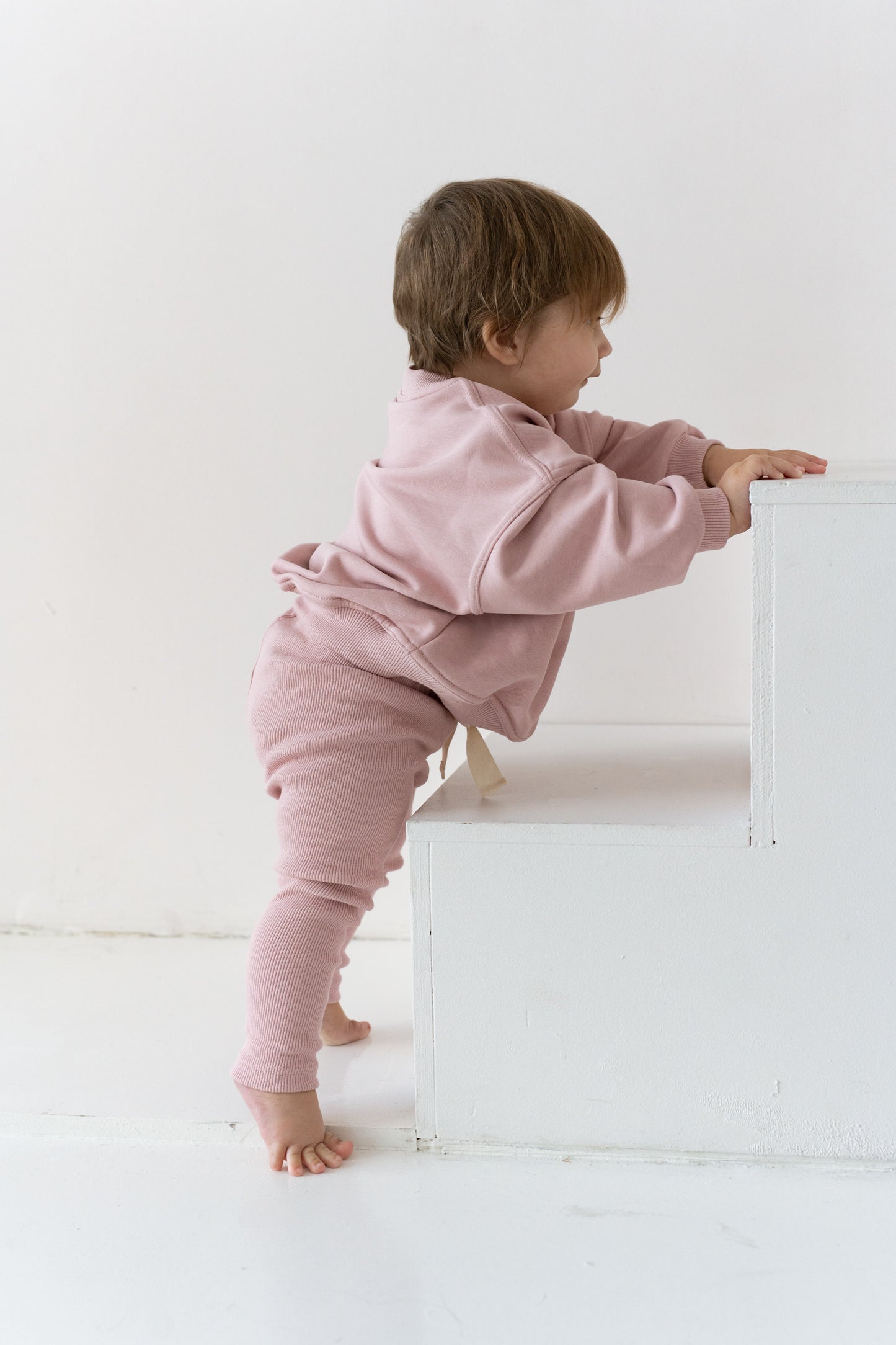 BLUZA OVERSIZE BLISSBABY RÓŻ