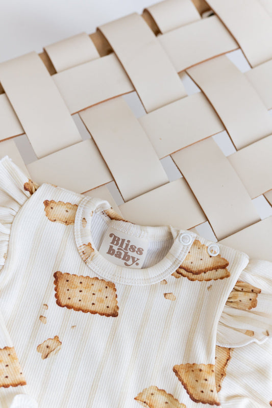 Bluzka z falbanką HERBATNIKI