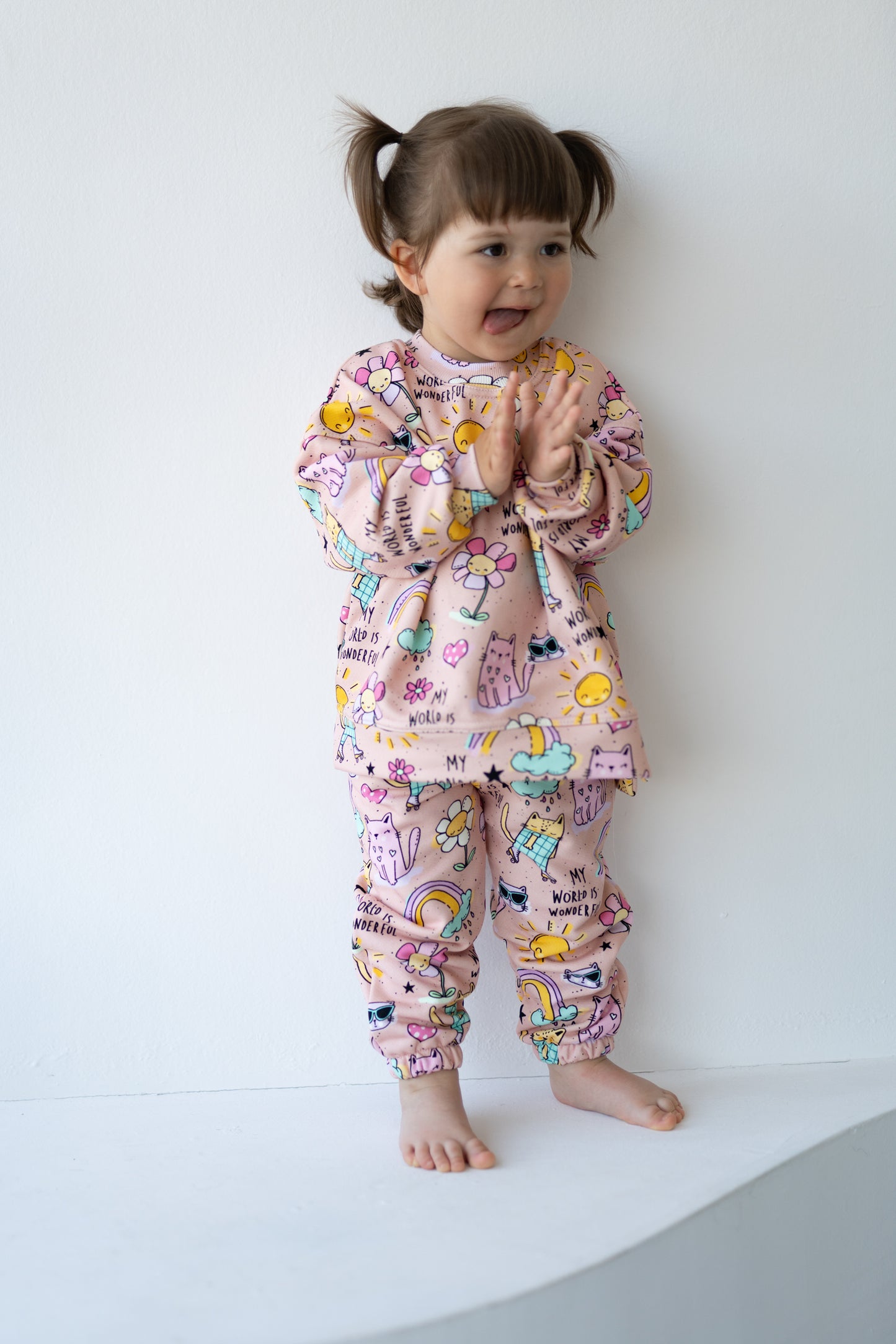 Bluza oversize WONDERFUL WORLD
