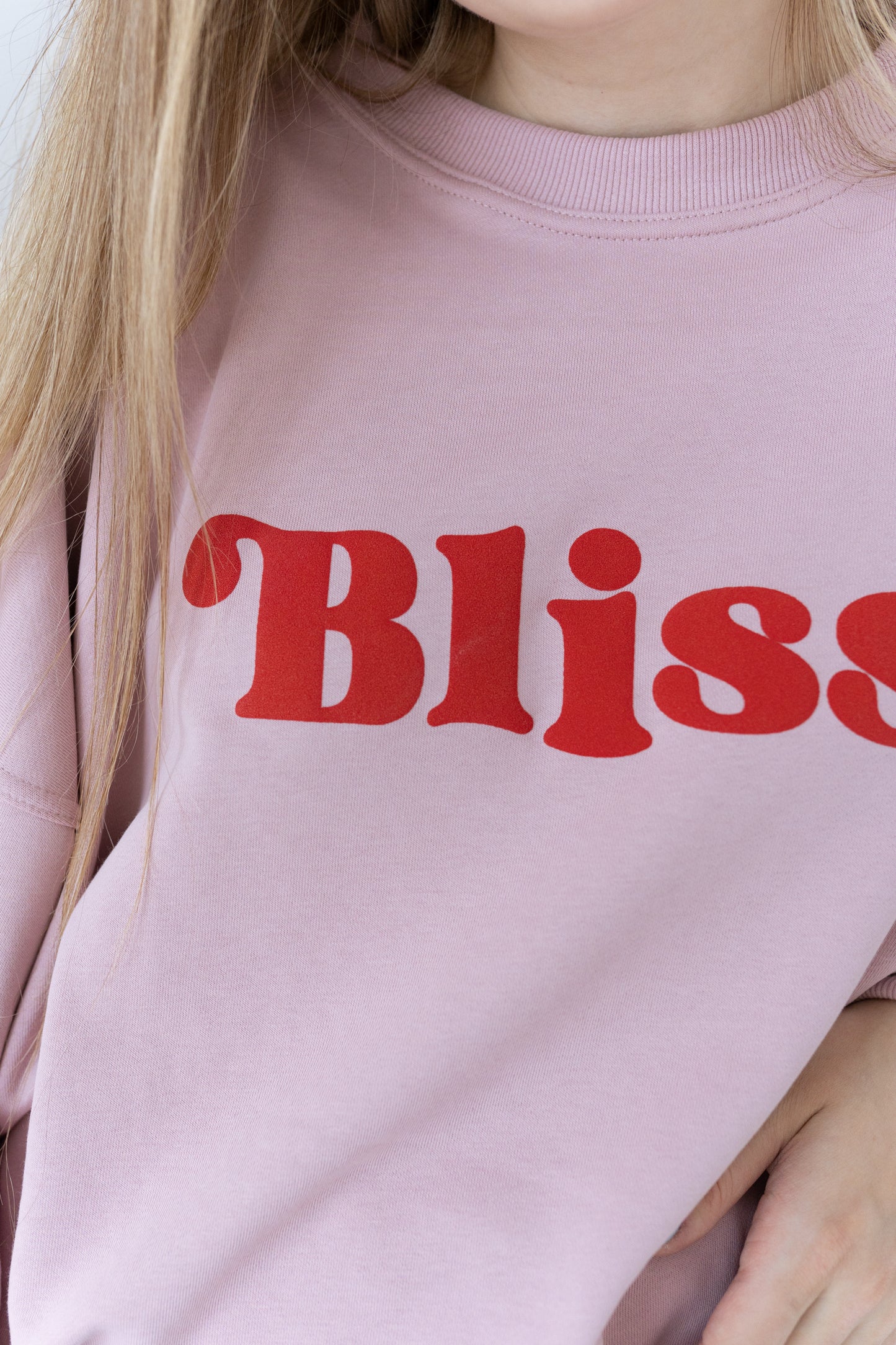 BLUZA OVERSIZE BLISS RÓŻ