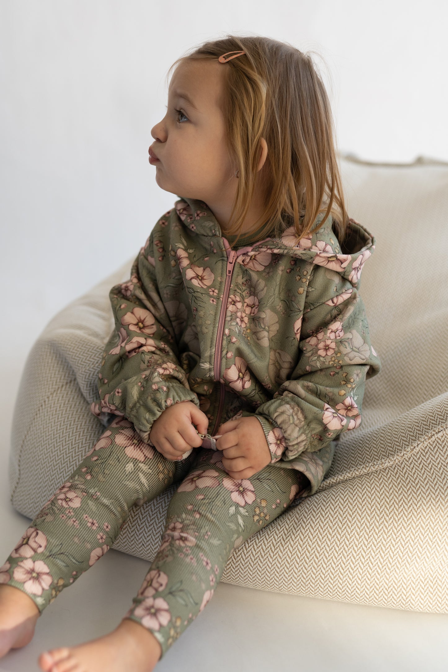 Bluza na zamek FLOWER