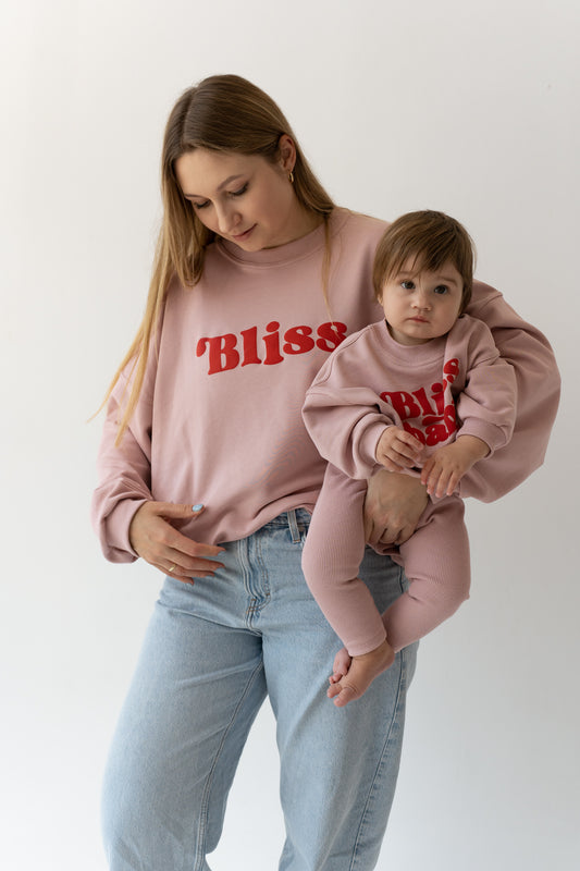 BLUZA OVERSIZE BLISS RÓŻ