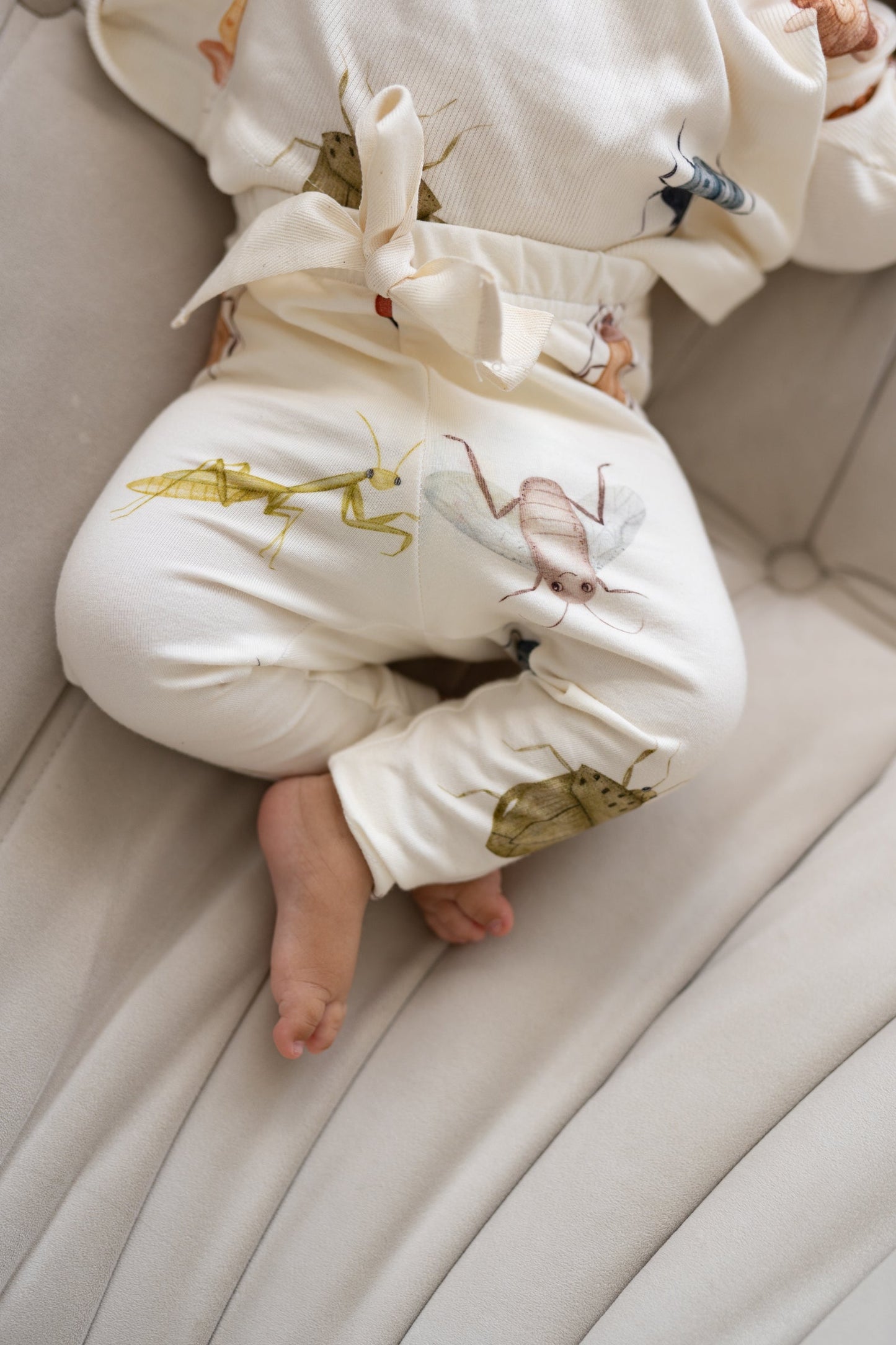 Bluza prążkowana oversize ROBACZKI