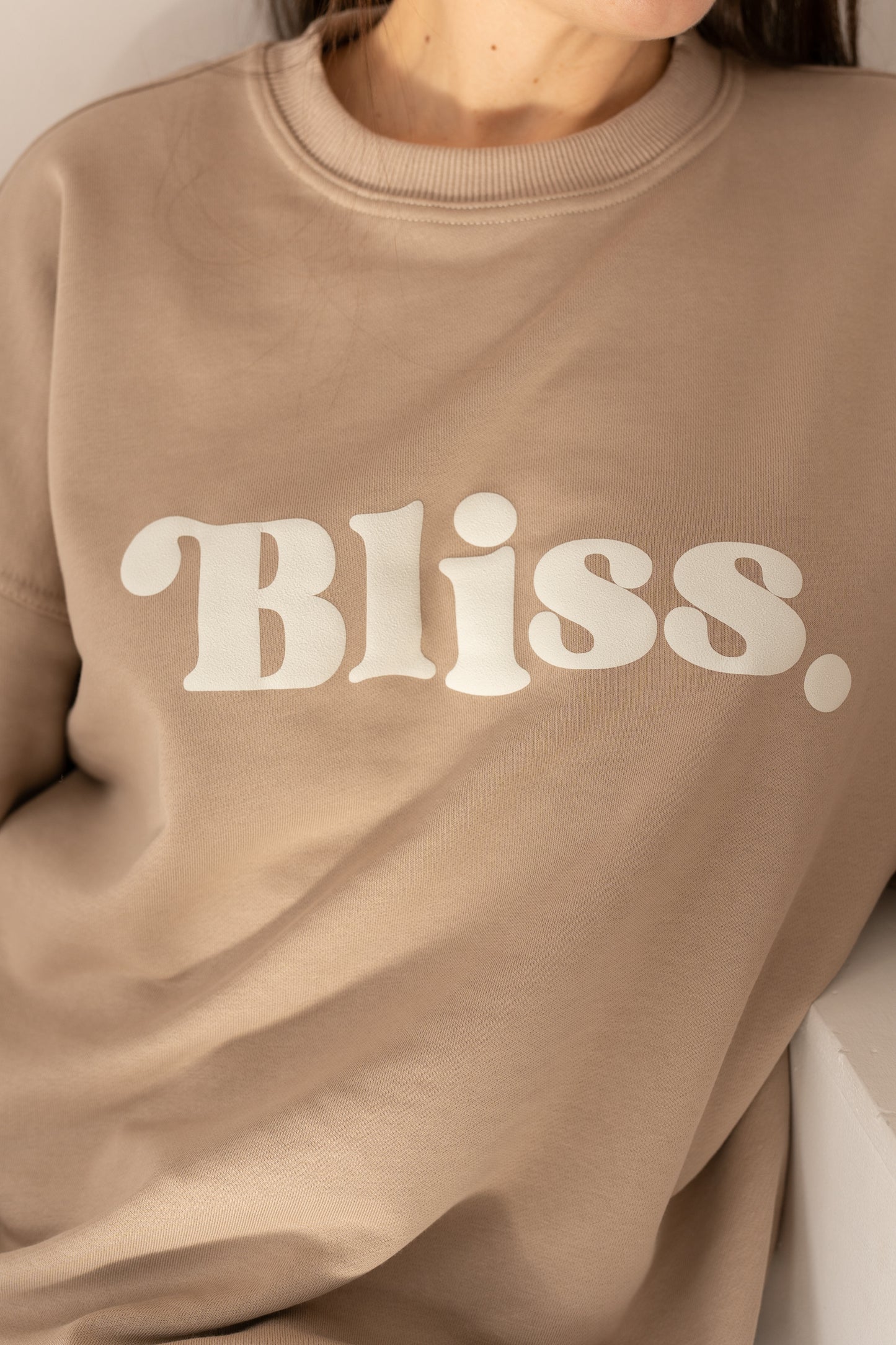 BLUZA OVERSIZE BLISS BEŻ