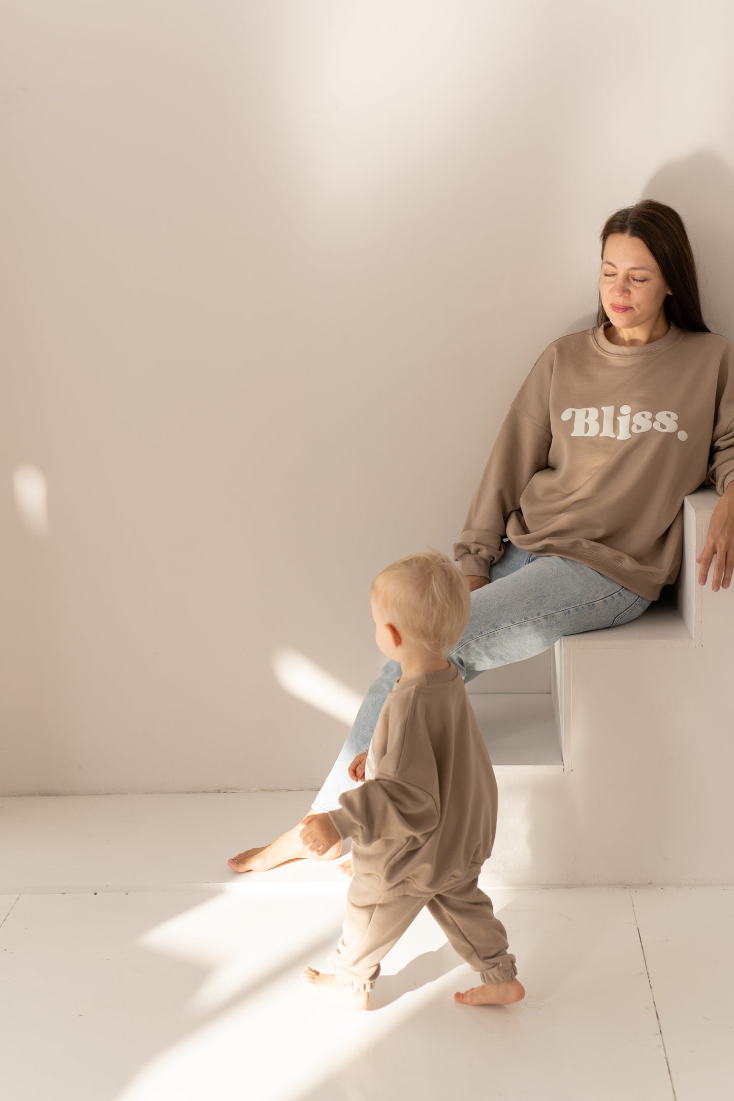 BLUZA OVERSIZE BLISS BEŻ