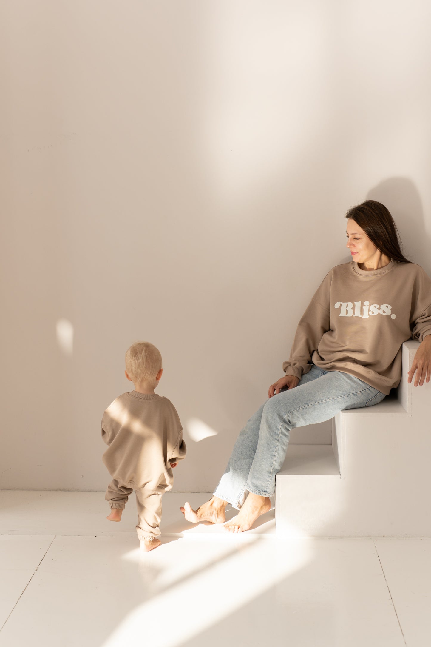 BLUZA OVERSIZE BLISS BEŻ