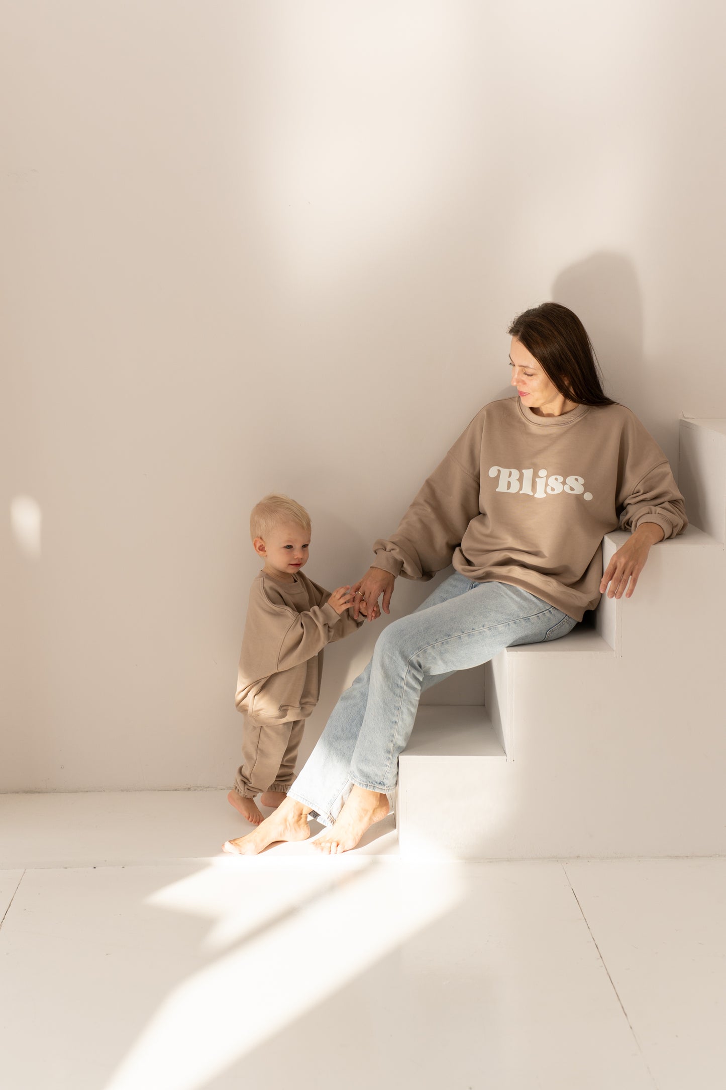 BLUZA OVERSIZE BLISS BEŻ