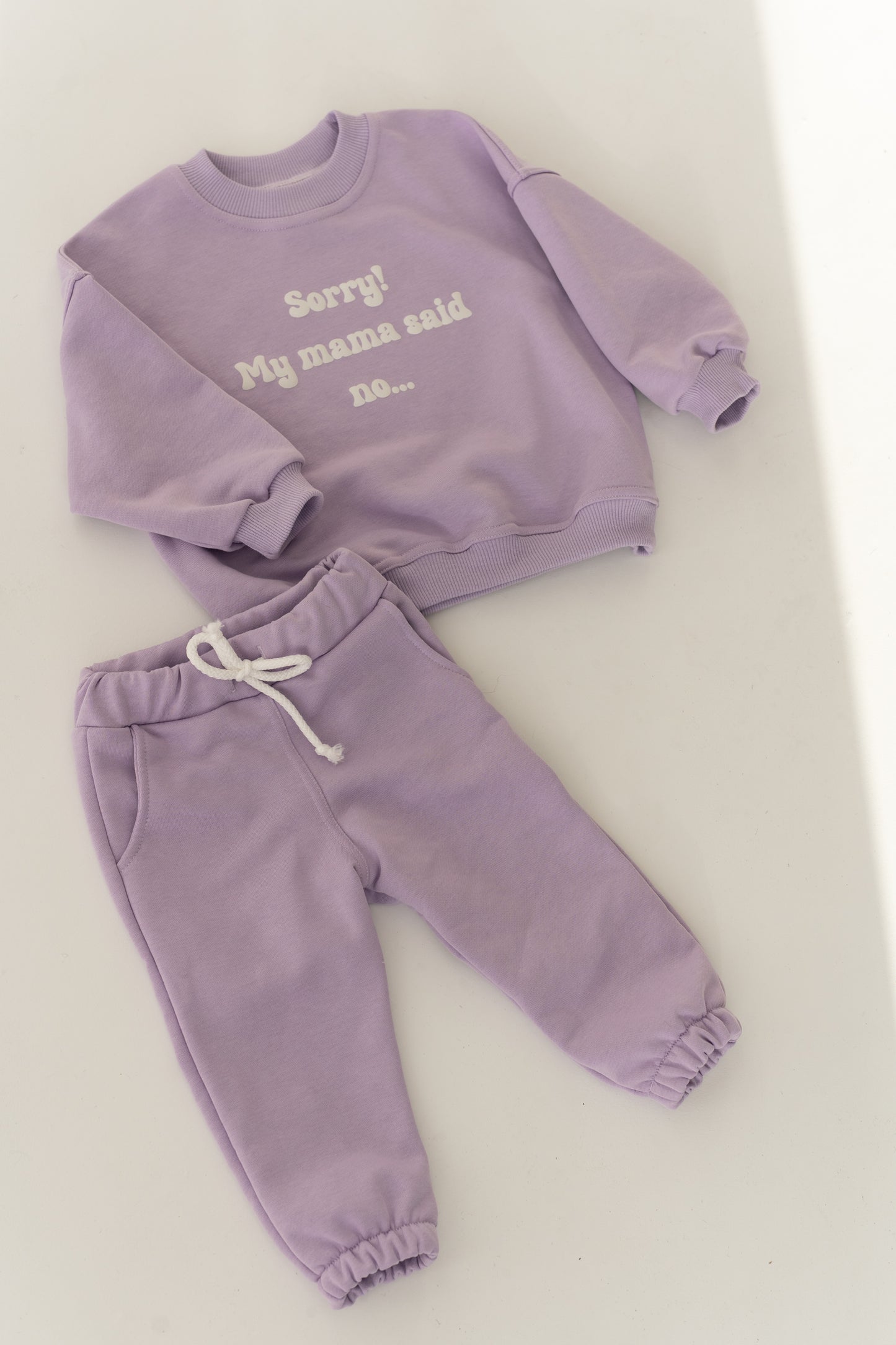 BLUZA OVERSIZE SAID NO... LILA