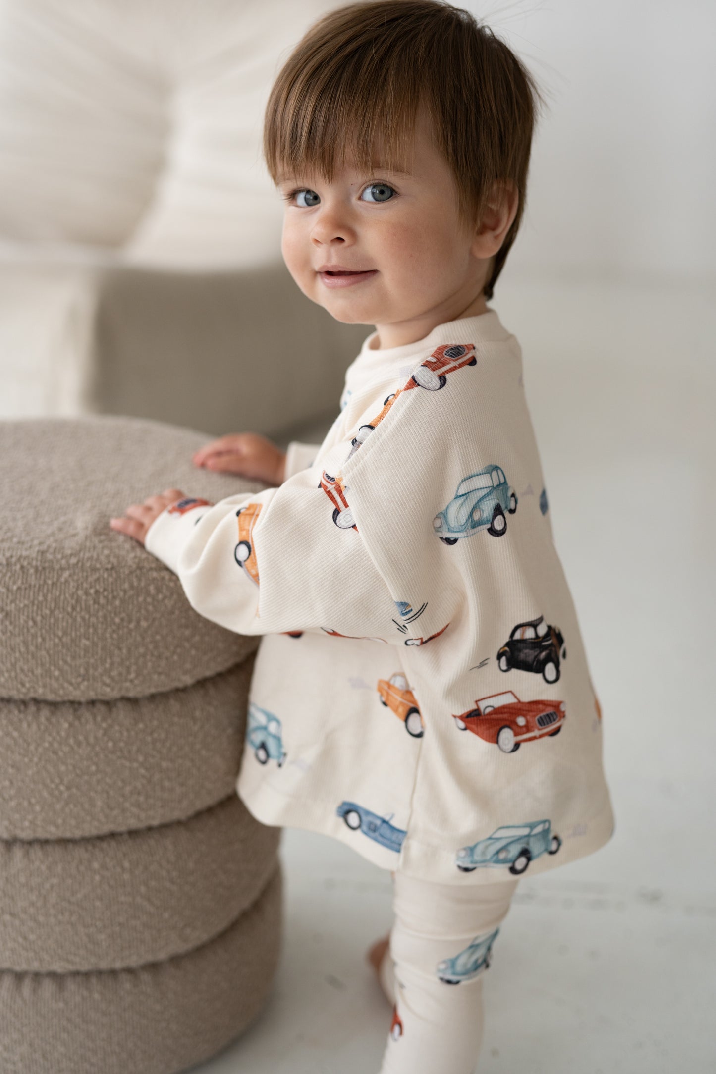 Bluza prążkowana oversize RETRO AUTKA