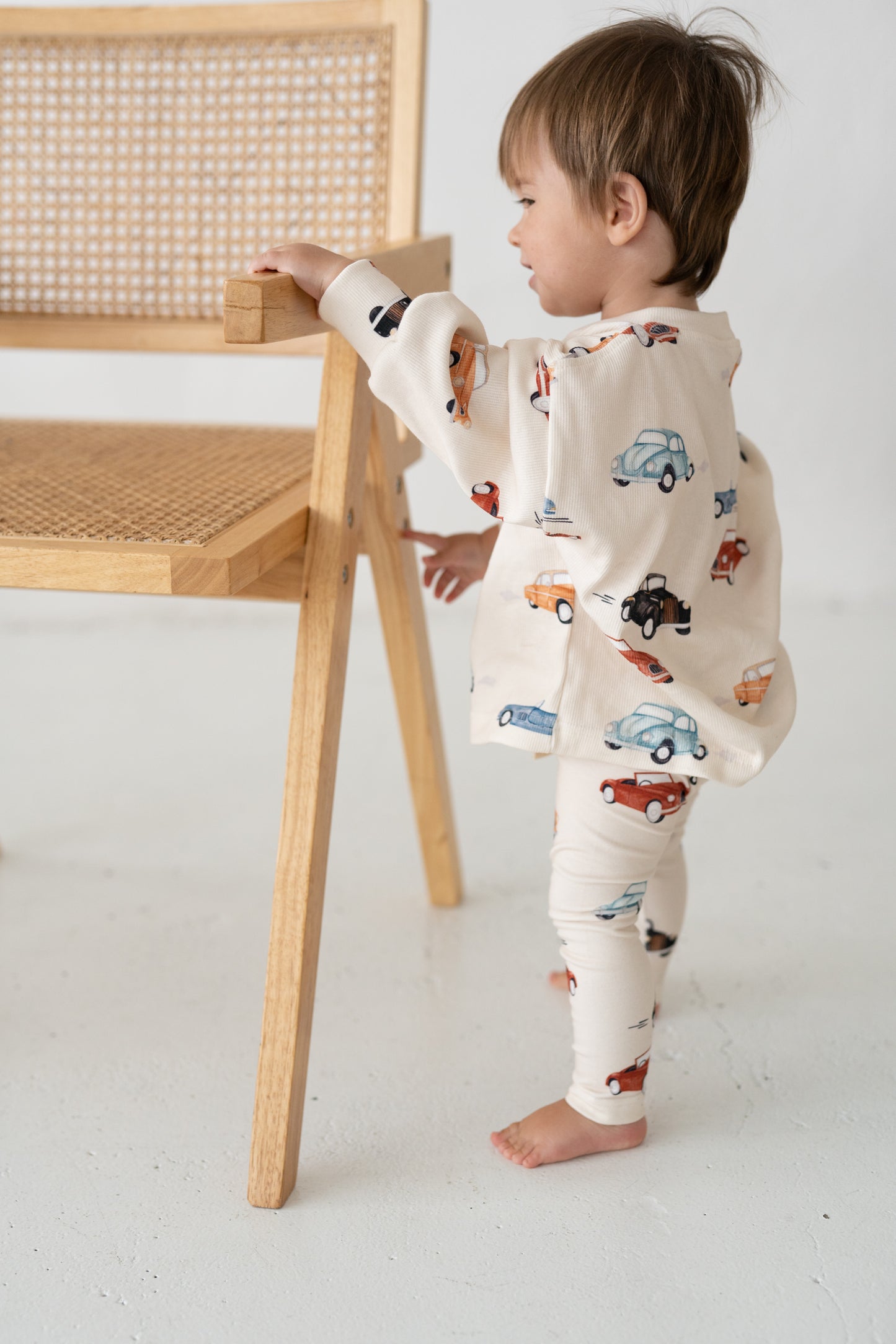 Bluza prążkowana oversize RETRO AUTKA
