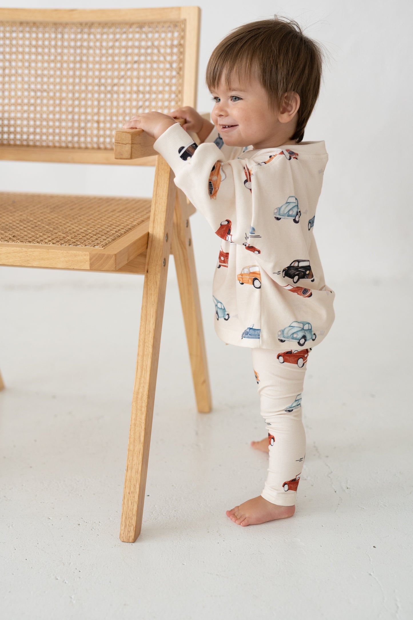 Bluza prążkowana oversize RETRO AUTKA