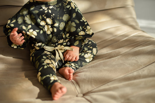 Legginsy RÓŻE CZARNE