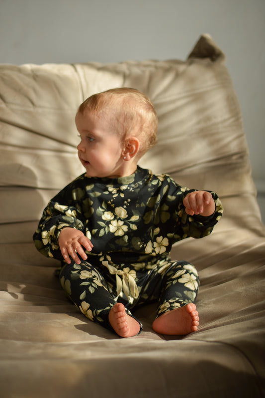 Legginsy RÓŻE CZARNE