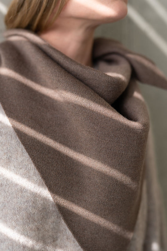 CHUSTA merino COCOA MAMA